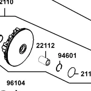 22112-ALE8-E00 BUSH 27X32X39.5 — diagram cutout