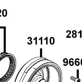 31110-ALE8-E00 ROTOR IGNITION EFI (D406) — diagram cutout