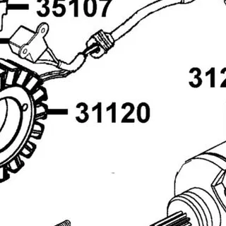 31120-ALE8-E00 STATOR IGNITION EFI (D406) — diagram cutout