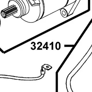 32410-AEE9-M00 CABLE STARTER MOTOR — diagram cutout