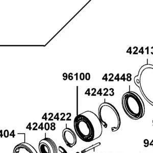 96100-60060 BEARING BALL — diagram cutout