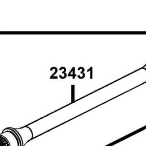 23431-ZXA6-M01 SHAT FINAL DRIVEN FRONT — diagram cutout