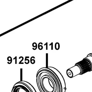 96110-ZXA6-M01 BRG BALL SNAP 25*25*15 — diagram cutout