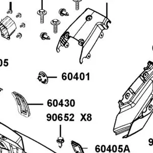 60401-AKB9-M00-N1R CAP LIGHT SW (Black) — diagram cutout