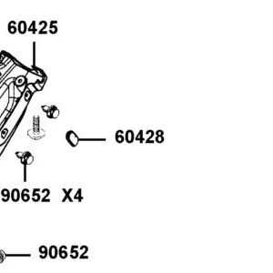 60428-ALE8-900 GROMMET COVER — diagram cutout