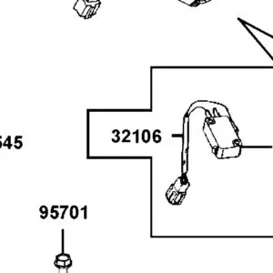 32106-ALC1-E00 SUB HARNESS — diagram cutout