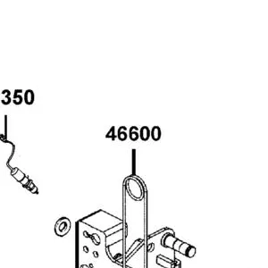 46600-AKB9-M00 STAY PEDAL ASSY — diagram cutout