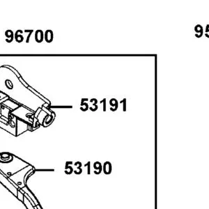 53191-ALE8-M00 STAY PARK BRAKE — diagram cutout