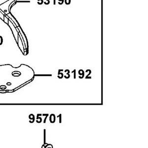 53192-ALE8-M00 BRACKET PARK BRAKE — diagram cutout