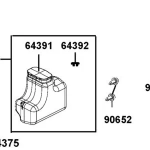 64392-ALE8-E00 PLUG UGGAGE BOX — diagram cutout