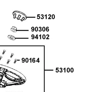 53120-ALE8-900 COVER WHEEL — diagram cutout