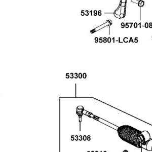 53300-ALE8-E00 STEERING ASSY — diagram cutout