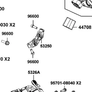 53250-AKJ3-M00 STEERING SHAFT ASSY (EPS UPPER) — diagram cutout