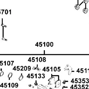 45100-LEE8-E00-NJA CALIPER ASSY FR R (Silver) — diagram cutout