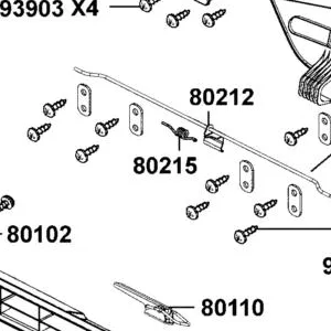 80215-ALE8-E00 SPRING LATCH — diagram cutout