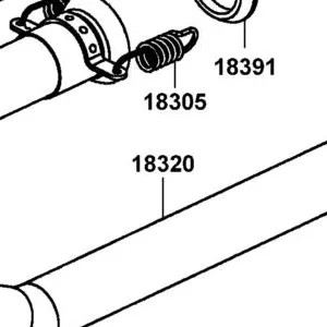 18320-AEE9-M00 A PIPE COMP EXHAUST-BLACK — diagram cutout