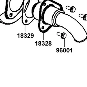 18328-ALE8-900 SPARK ARRESTER - WELDMENT — diagram cutout