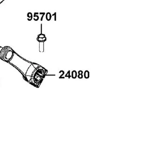 24080-ALE8-E00 ARM GEAR SELECT ASSY — diagram cutout