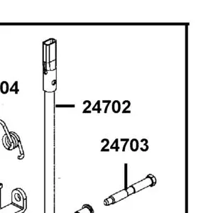 24702-AEE9-M00 ROD SHIFT LEVER — diagram cutout