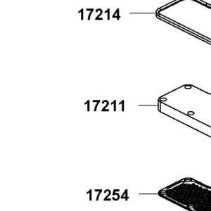 17211-LKM8-E00 ELEMENT COMP AIR/C — diagram cutout