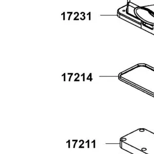 17214-LKM8-E00 SEAL AIR/C INLET