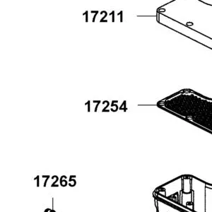 17254-LKM8-E00 PUNCHING PLATE