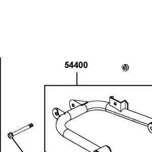 54400-ALE8-E00 A-ARM ASSY RR UPPER RH — diagram cutout