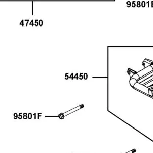 54450-ZWA2-M00 A-ARM ASSY RR LOWER RH — diagram cutout