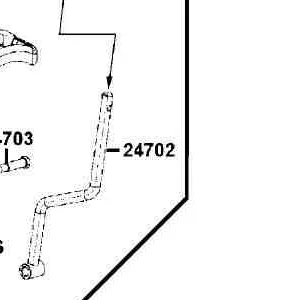 24702-LKM8-700 BAR SHIFT LEVER — diagram cutout