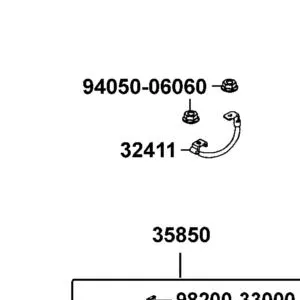 32411-AEE9-M00 CABLE BAT — diagram cutout