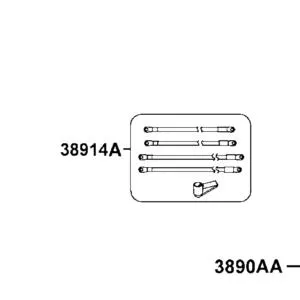 38914-AFB9-M09 POWER WIRE — diagram cutout