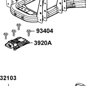 3920A-AKB9-M00 MODULE ASS'Y ECU — diagram cutout