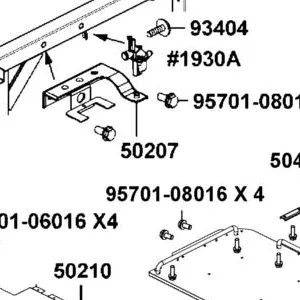 50207-AFB9-M06 BRKT A/C — diagram cutout