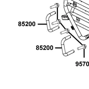 85200-ALE8-E00 HOLDER FR BUMPER — diagram cutout
