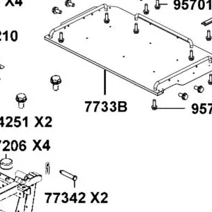 7733B-AKB9-M00 REAR CARRIER FLOOR COMP — diagram cutout