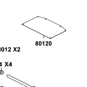 80120-AKB9-M00 MAT CARGO BED — diagram cutout