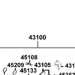 43100-LEE8-E00-NJA CALIPER ASSY REAR (Silver) — diagram cutout