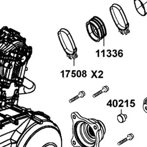 17508-ZWA2-E00 CLAMP D90 — diagram cutout