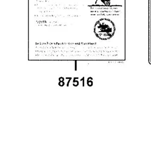 87516-ALE8-E00-T01 DRIVE WARNING — diagram cutout
