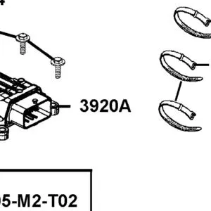 3920A-AGA5-M00 MODULE ASS'Y ECU — diagram cutout