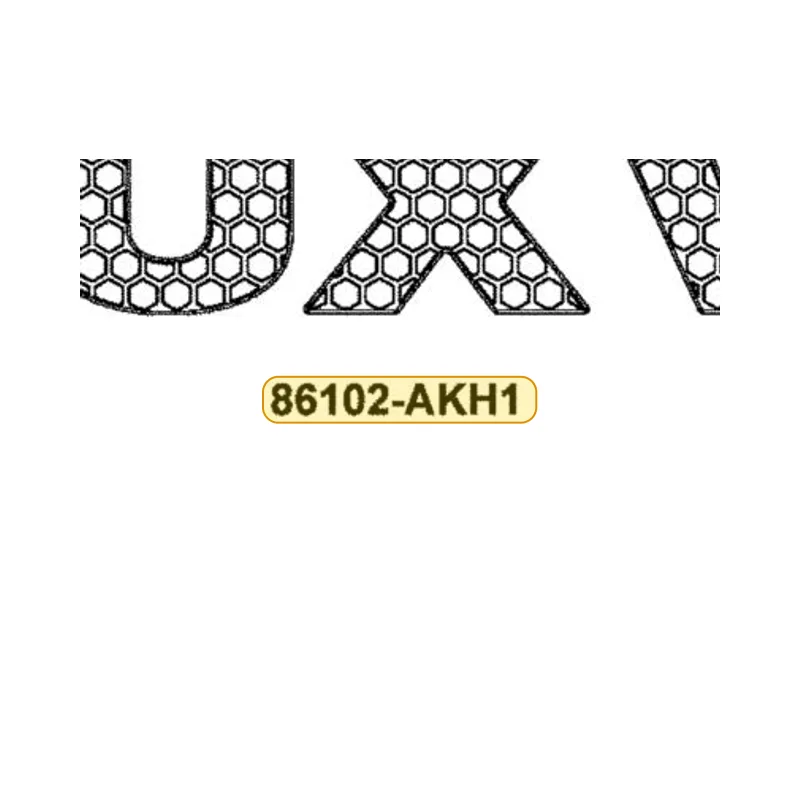 86102-AKH1-M30-T01 EMB FR COVER — diagram cutout