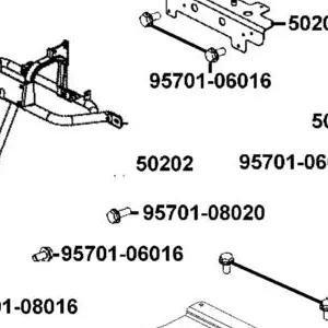 50202-AGA6-M00 PIPE COMP ENGINE FRONT — diagram cutout