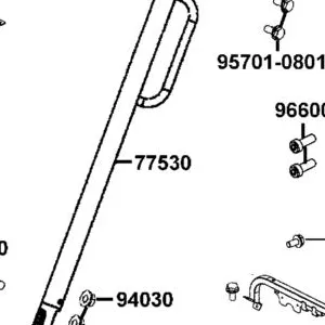 77530-AGA5-M00 R PIPE ASSY ROOF — diagram cutout
