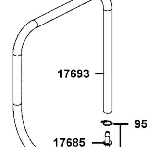 17693-AFB9-M00 HOSE A BREATHER — diagram cutout