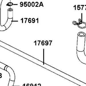 17697-AFB9-M00 TUBE A VACUUM — diagram cutout