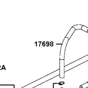 17698-AFB9-M00 TUBE B VACUUM — diagram cutout