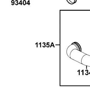 1135A-LKM8-E00 DUCT B ASSY L CASE — diagram cutout