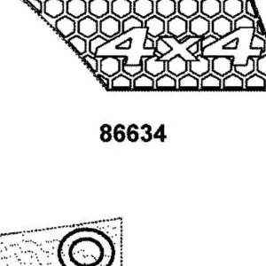 86634-AKC2-M30-T01 EMB L RR FENDER — diagram cutout