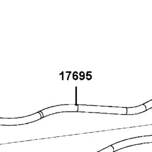 17695-AGA6-M00 HOSE C BREATHER — diagram cutout
