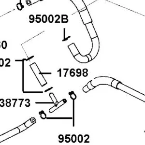 17698-AGA6-M00 TUBE B VACUUM — diagram cutout